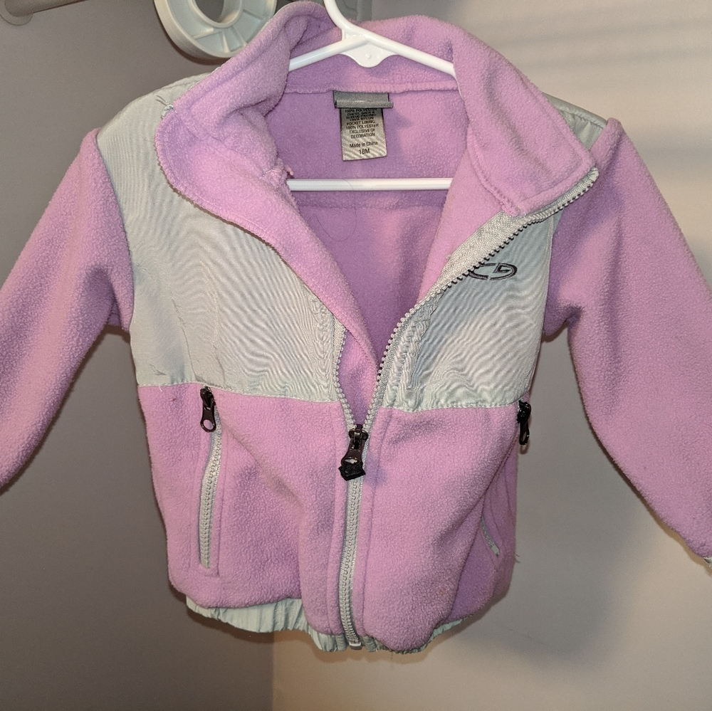 3 for $15 - Fleece play jacket 18m